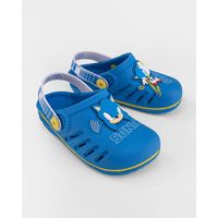 Sandalia Infantil Azul/Blanco Sonic Speed
