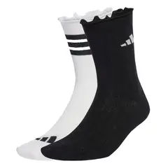 ADIDAS - Calcetines Brillantes, Paquete de 2 Pares