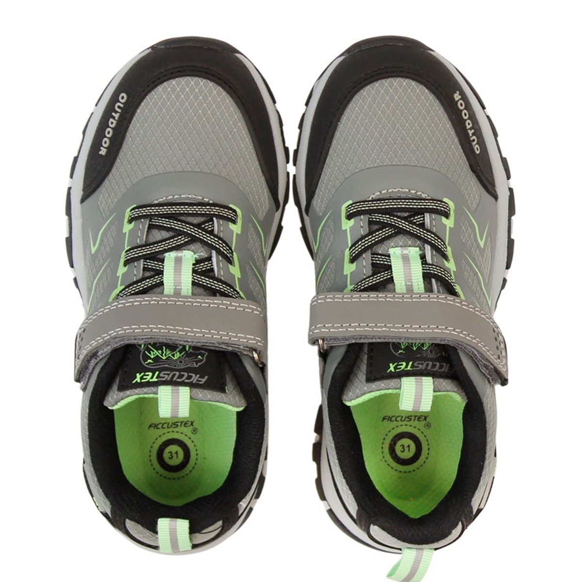 FICCUS - Zapatilla Outdoor Niño Ficcustex 2610890 Gris Ficcus