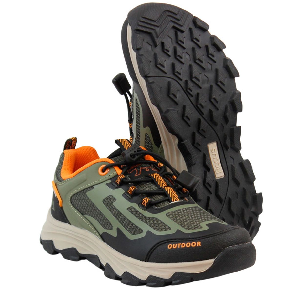 FICCUS - Zapatilla Outdoor Niño Ficcustex 2610926 Verde Ficcus