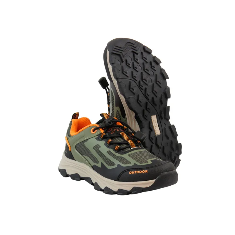 FICCUS - Zapatilla Outdoor Niño Ficcustex 2610926 Verde Ficcus