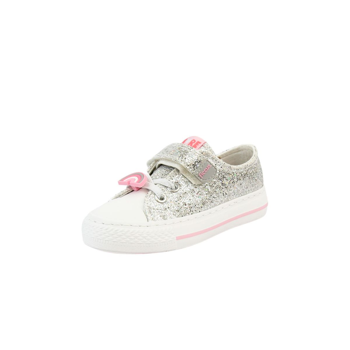 FICCUS - Zapatilla Niña Kids 2610865 Plateado Ficcus