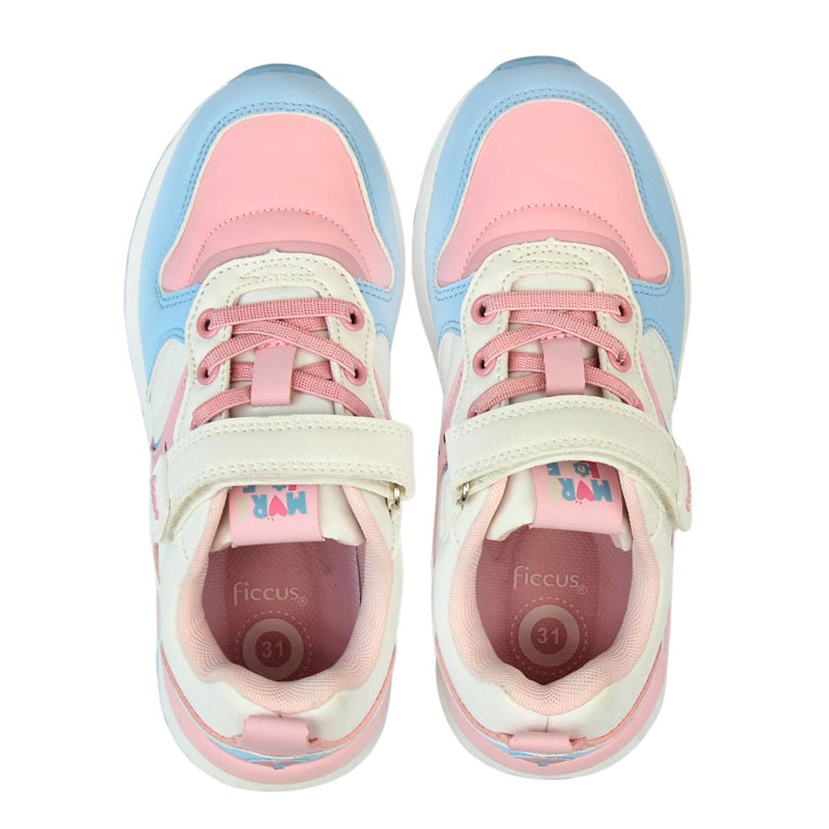 FICCUS - Zapatilla Sport Niña Junior 2610915 Rosado Ficcus
