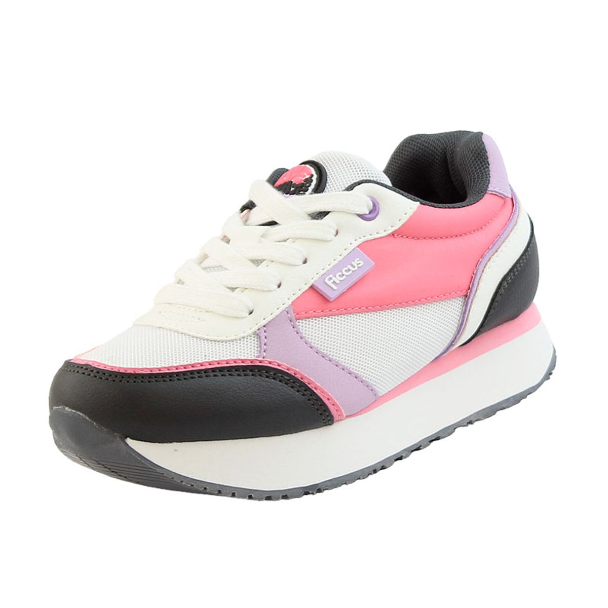 FICCUS - Zapatilla Sport Niña Junior 2610916 Grafito Ficcus