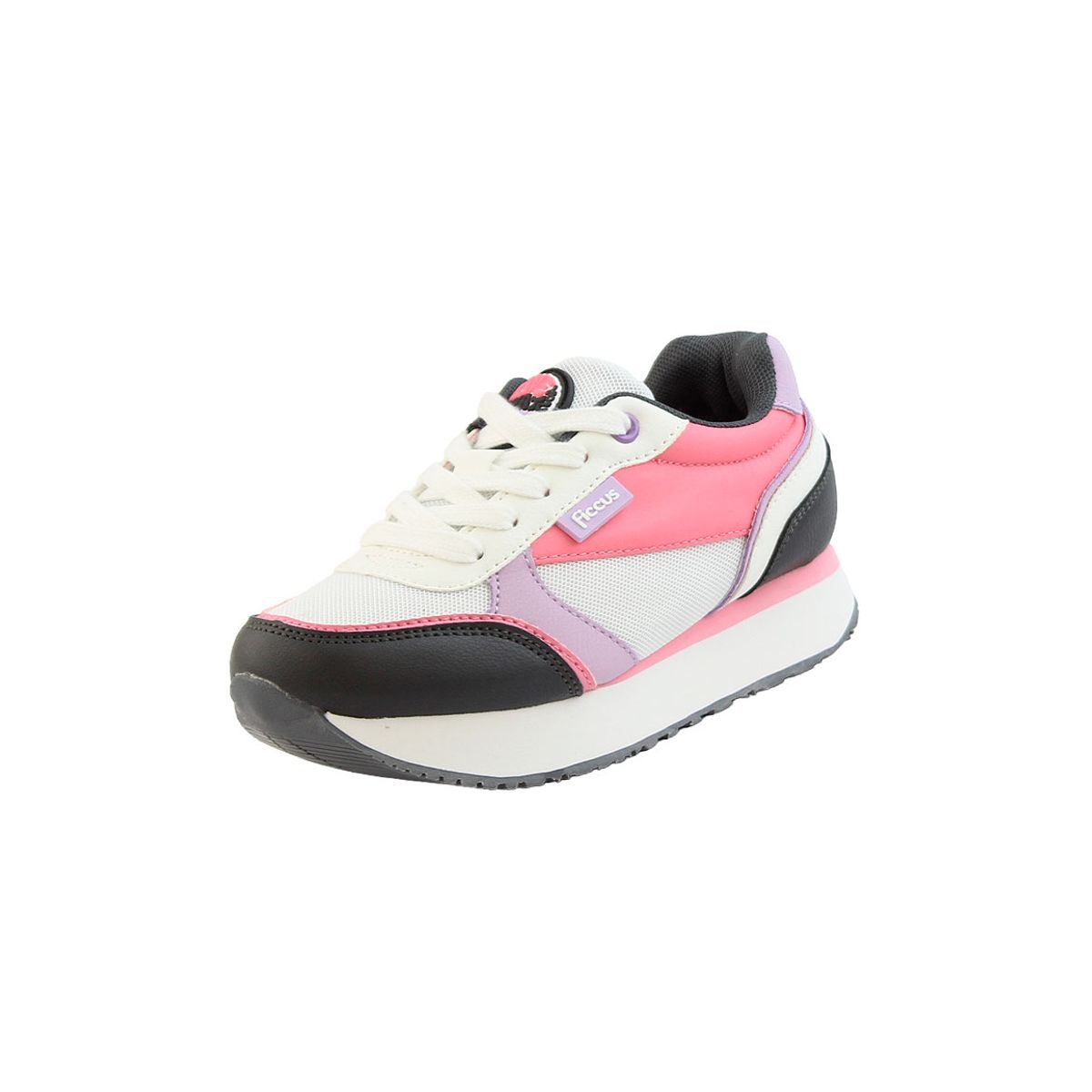 FICCUS - Zapatilla Sport Niña Junior 2610916 Grafito Ficcus
