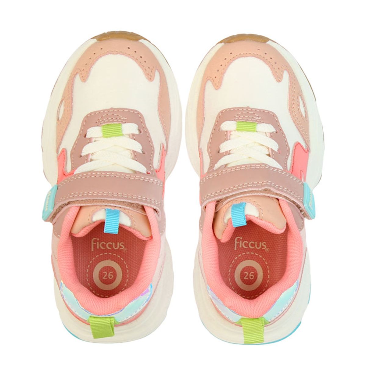 FICCUS - Zapatilla Sport Niña Kids 2610870 Rosado Ficcus