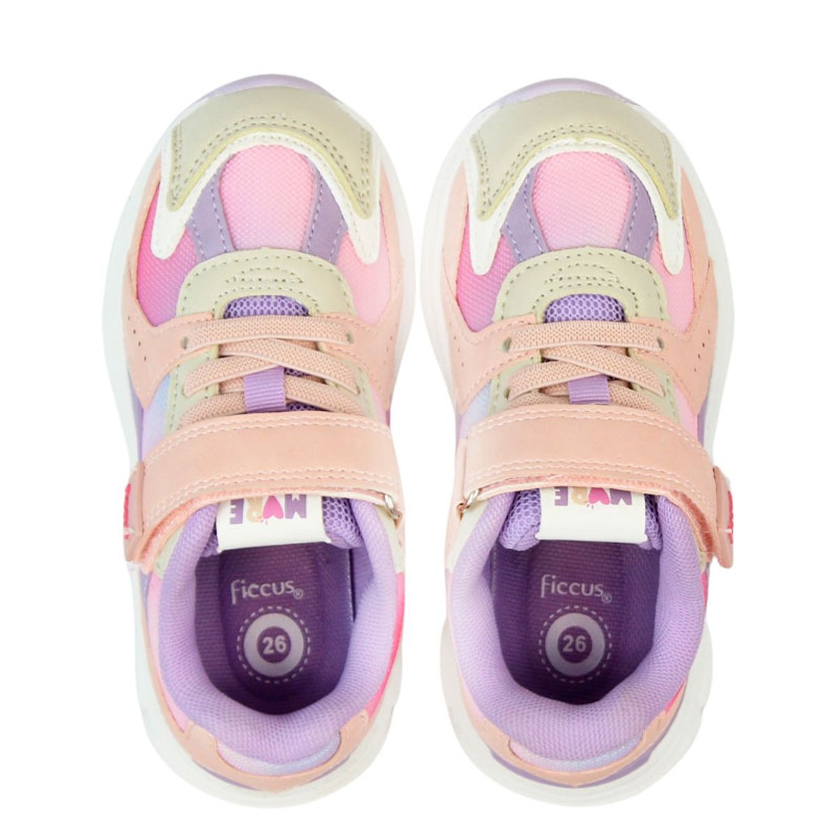 FICCUS - Zapatilla Sport Niña Kids 2610871 Rosado Ficcus