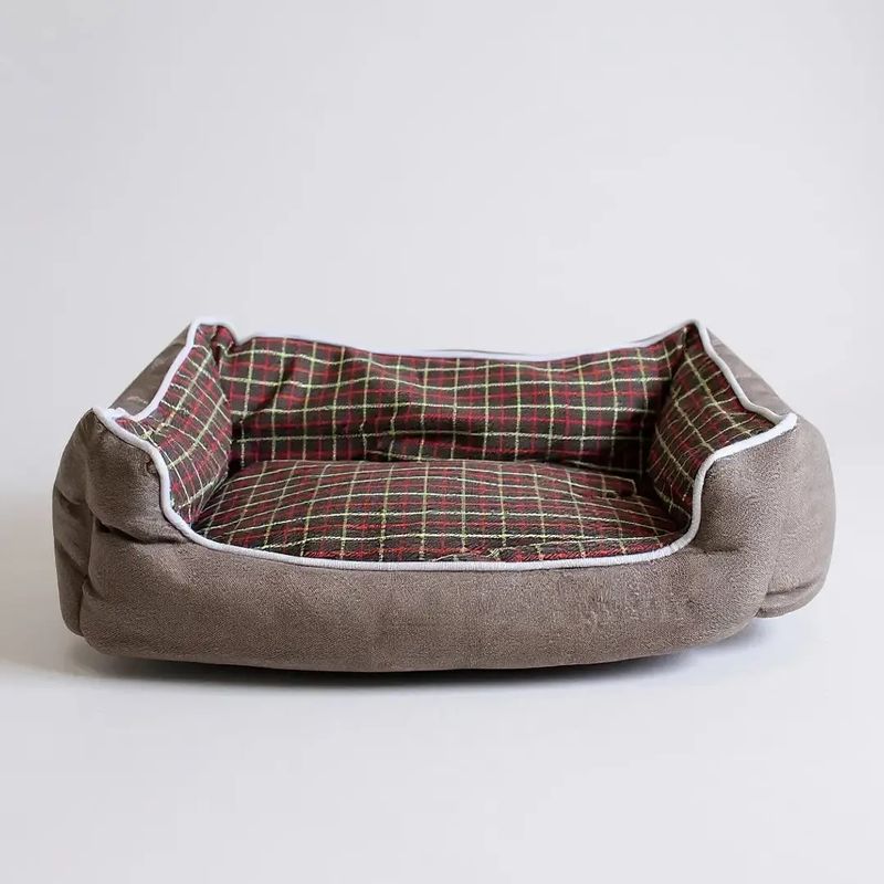 BLOCCARE - Cama Para Mascotas Espuma - Talla M Cafe