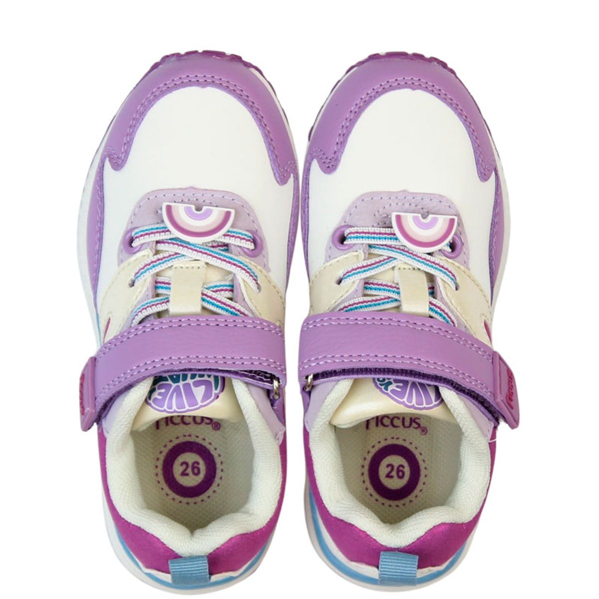 FICCUS - Zapatilla Sport Niña Kids 2610873 Morado Ficcus