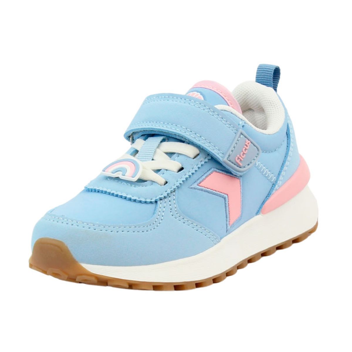 FICCUS - Zapatilla Sport Niña Kids 2610874 Celeste Ficcus