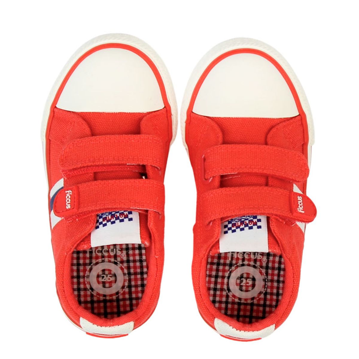 FICCUS - Zapatilla Niño Kids 2610887 Rojo Ficcus