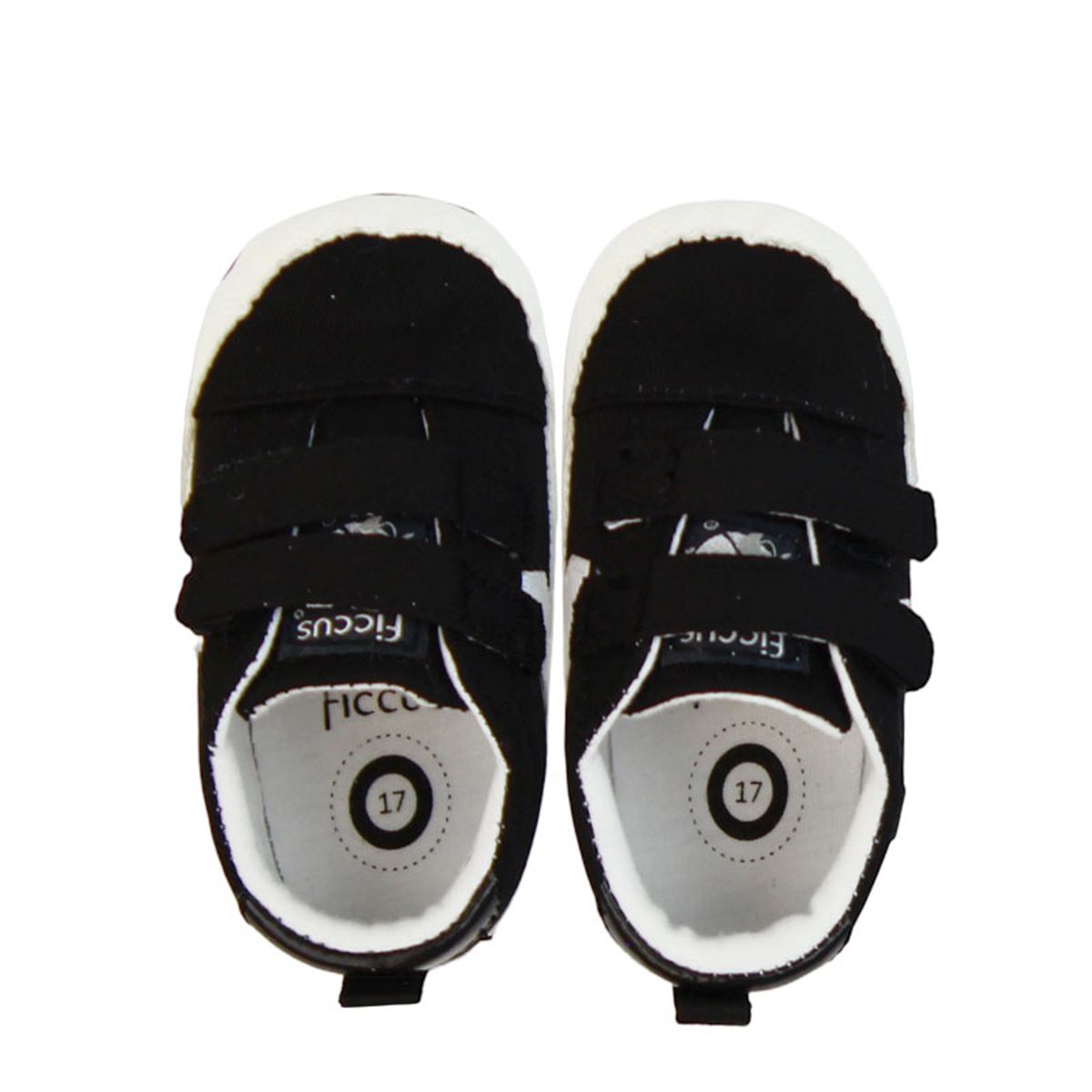 FICCUS - Zapatilla Niño New Born 2610826 Negro Ficcus