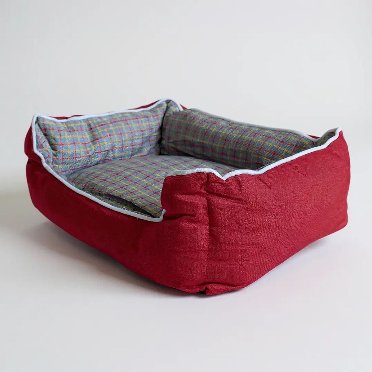 BLOCCARE - Cama Para Mascotas Espuma - Talla L Rojo