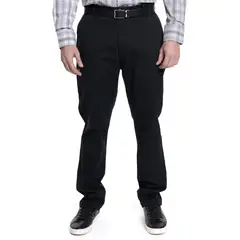 KOTTING - PANTALON HOMBRE FRENTE PLANO SPANDEX REGULAR FIT -