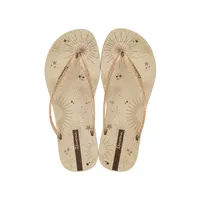 Sandalia Mujer Beige/Glitter Easy Mais