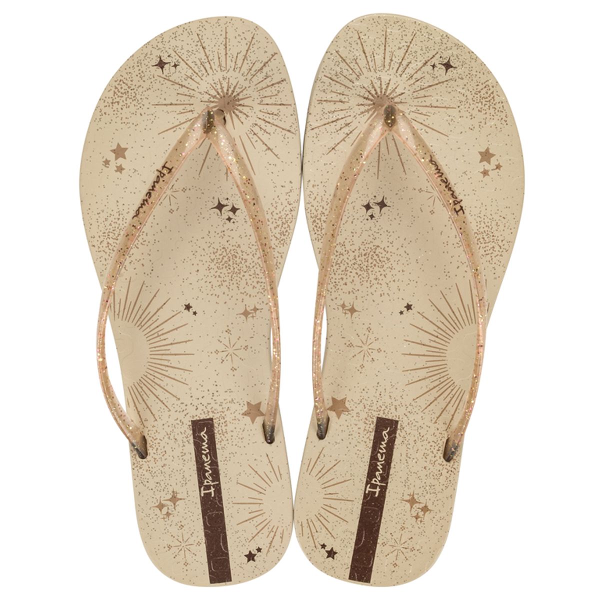 IPANEMA - Sandalia Mujer Beige/Glitter Easy Mais Ipanema