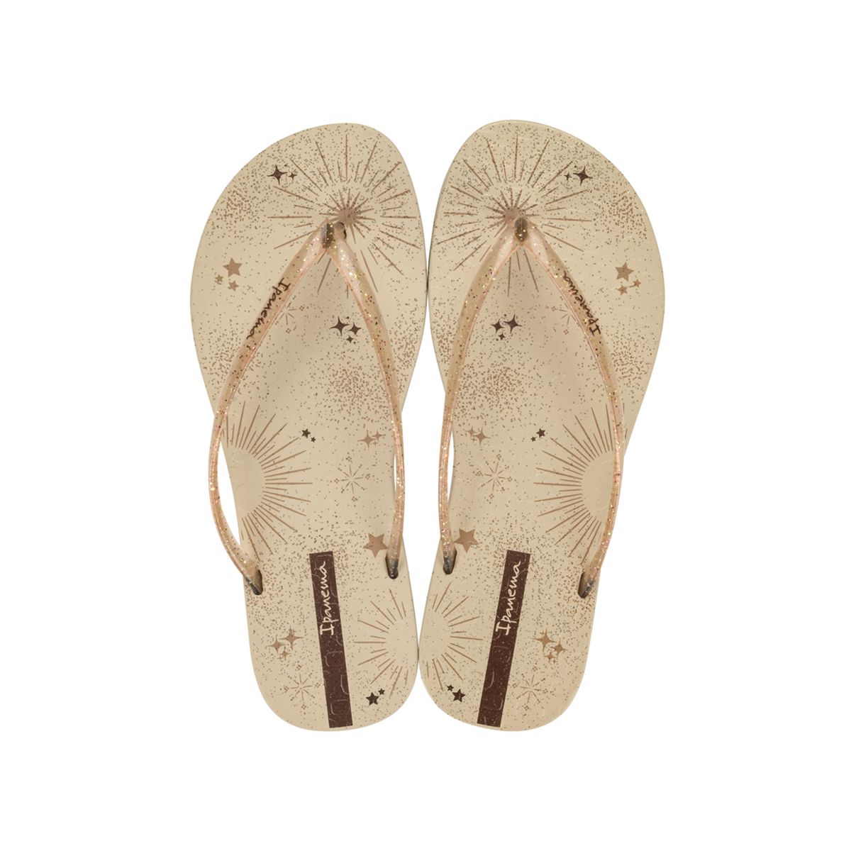 IPANEMA - Sandalia Mujer Beige/Glitter Easy Mais Ipanema