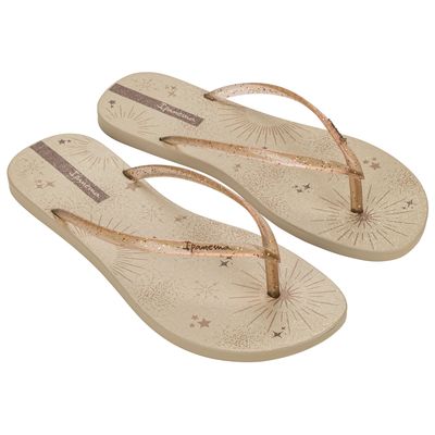 Imagen 2 del producto Sandalia Mujer Beige/Glitter Easy Mais