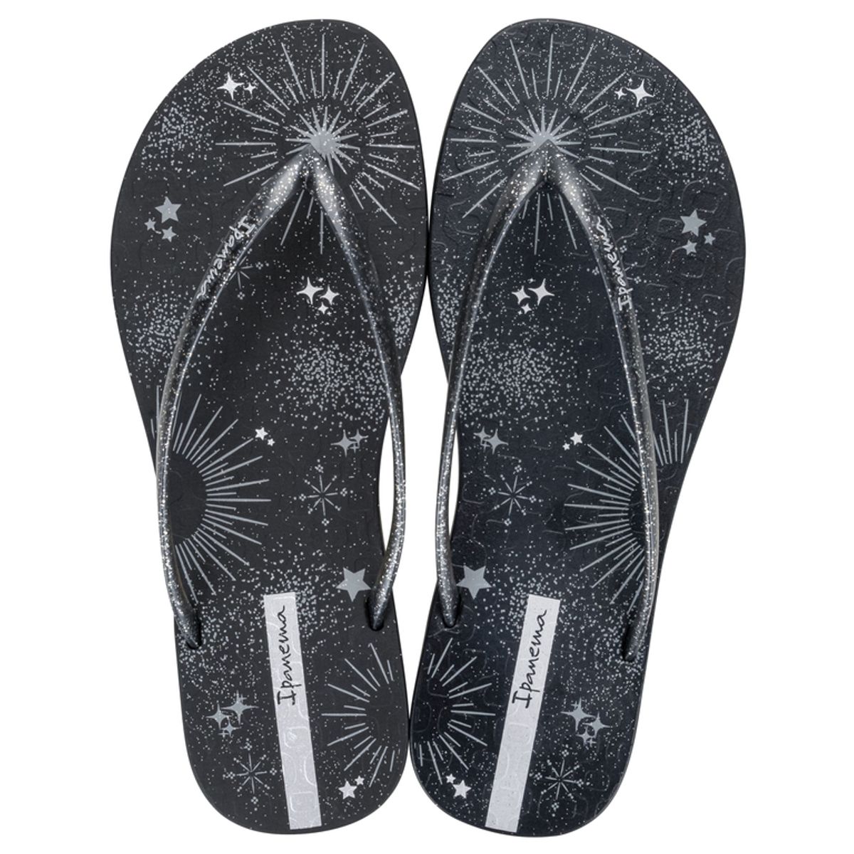 IPANEMA - Sandalia Mujer Negro/Glitter Easy Mais Ipanema