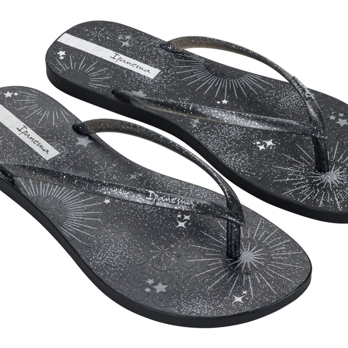 IPANEMA - Sandalia Mujer Negro/Glitter Easy Mais Ipanema