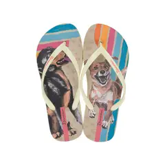 IPANEMA - Sandalia Mujer Beige/Azul Love Pets 122