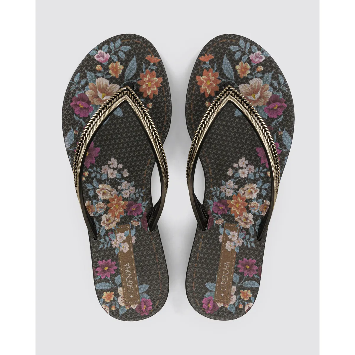 GRENDHA - Sandalia Mujer Negro/Azul Acai Energy Grendha