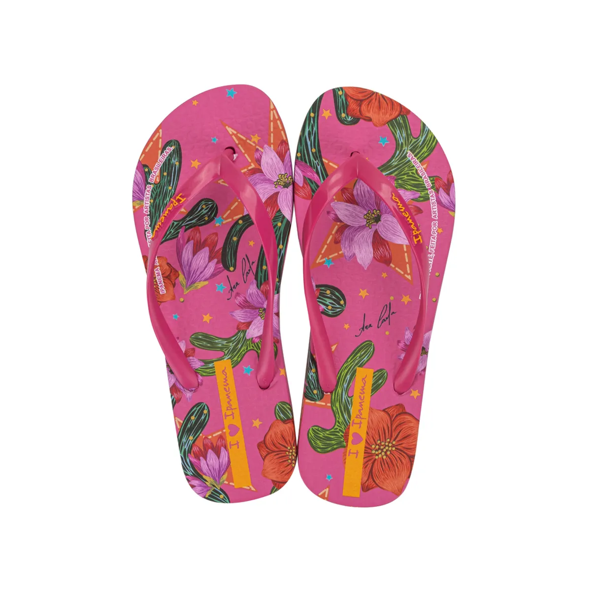 IPANEMA - Sandalia Mujer Rosa/Verde Arte Ad Ipanema