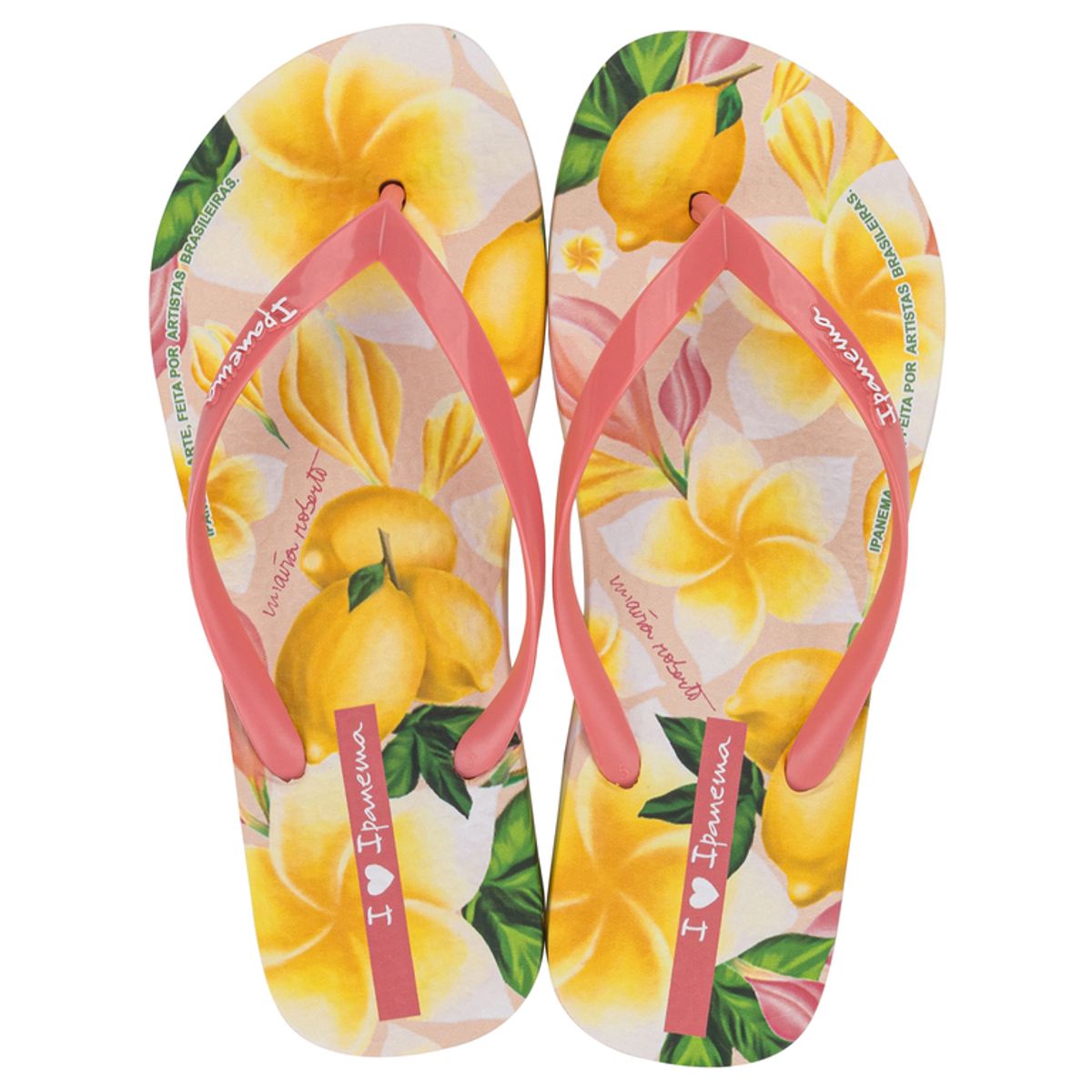 IPANEMA - Sandalia Mujer Rosa/Amarillo Arte Ad Ipanema