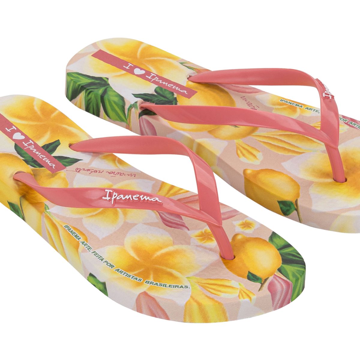 IPANEMA - Sandalia Mujer Rosa/Amarillo Arte Ad Ipanema