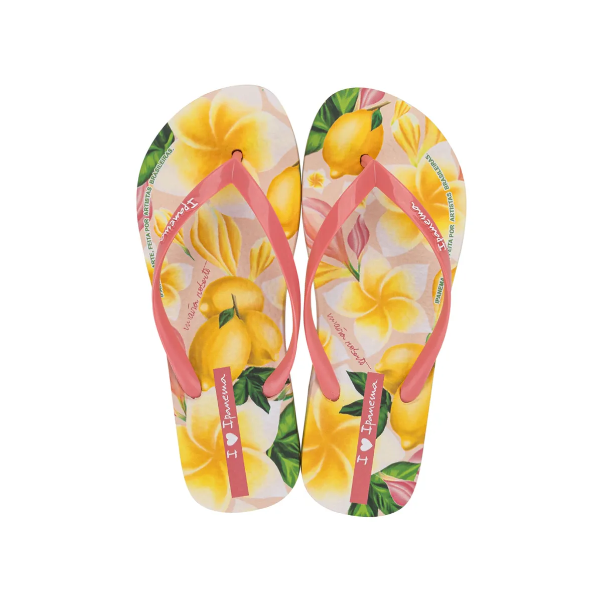 IPANEMA - Sandalia Mujer Rosa/Amarillo Arte Ad Ipanema