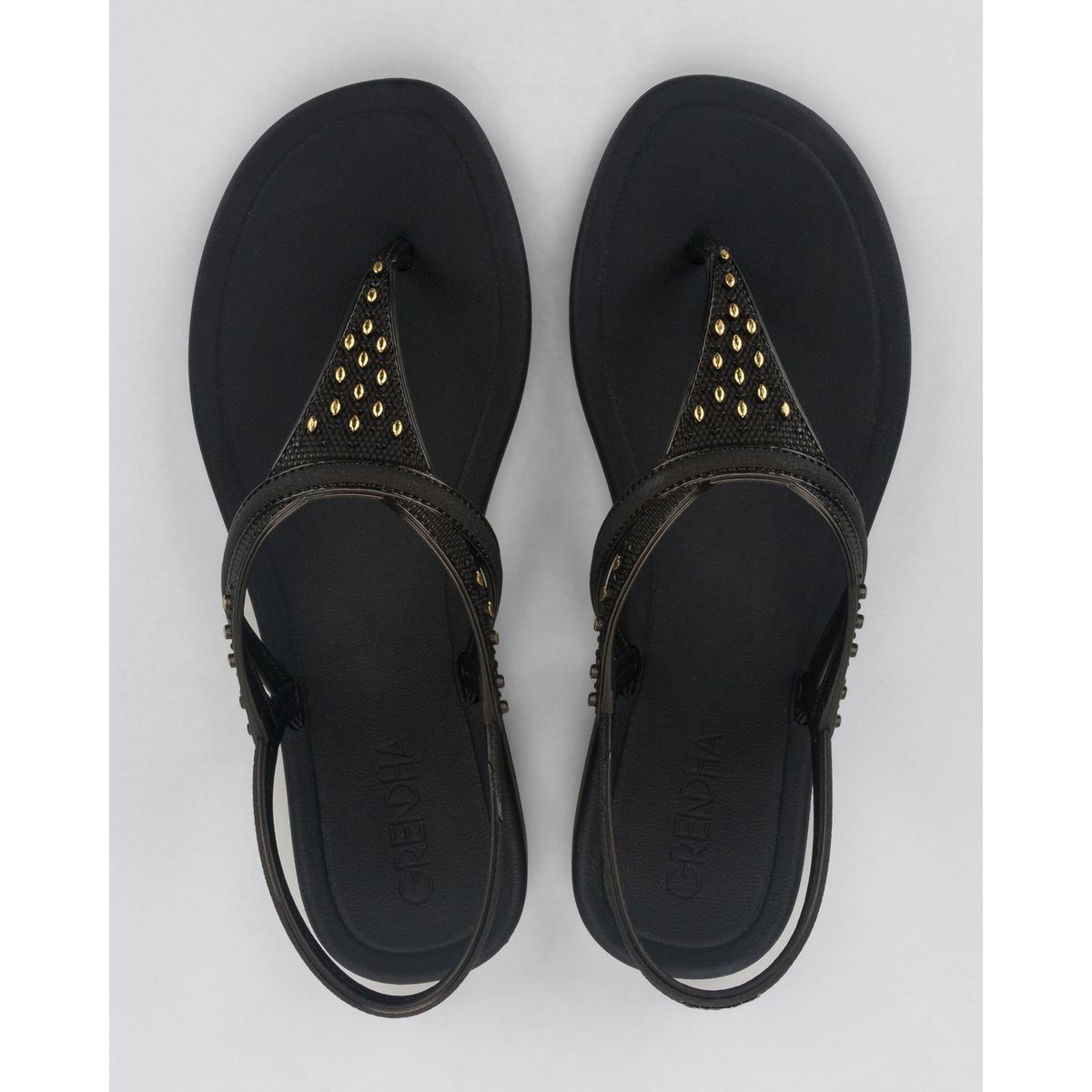 GRENDHA - Sandalia Mujer Negro Día Sand Grendha