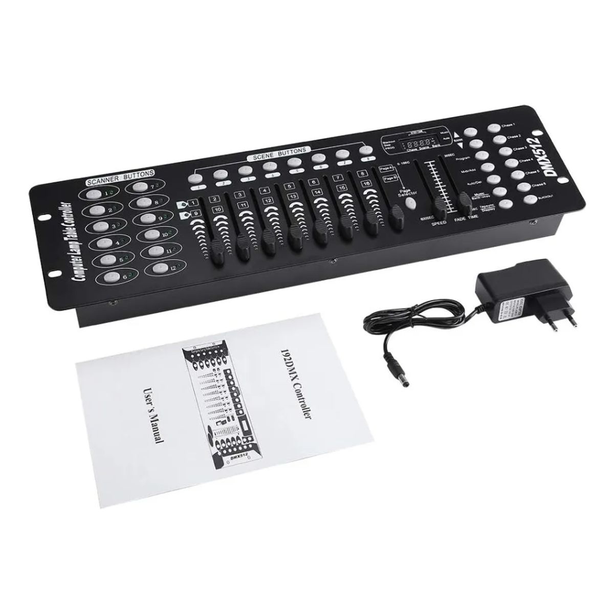 GENERICO - Controlador Dmx 512 Consola Mesa Iluminación 192 Canales