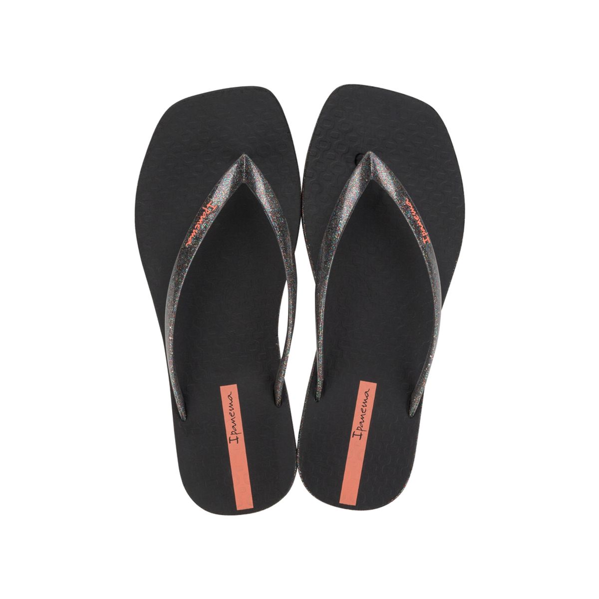 IPANEMA - Sandalia Mujer Negro/Glitter Edge Maxi Ipanema
