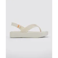 Sandalia Mujer Hueso Blink