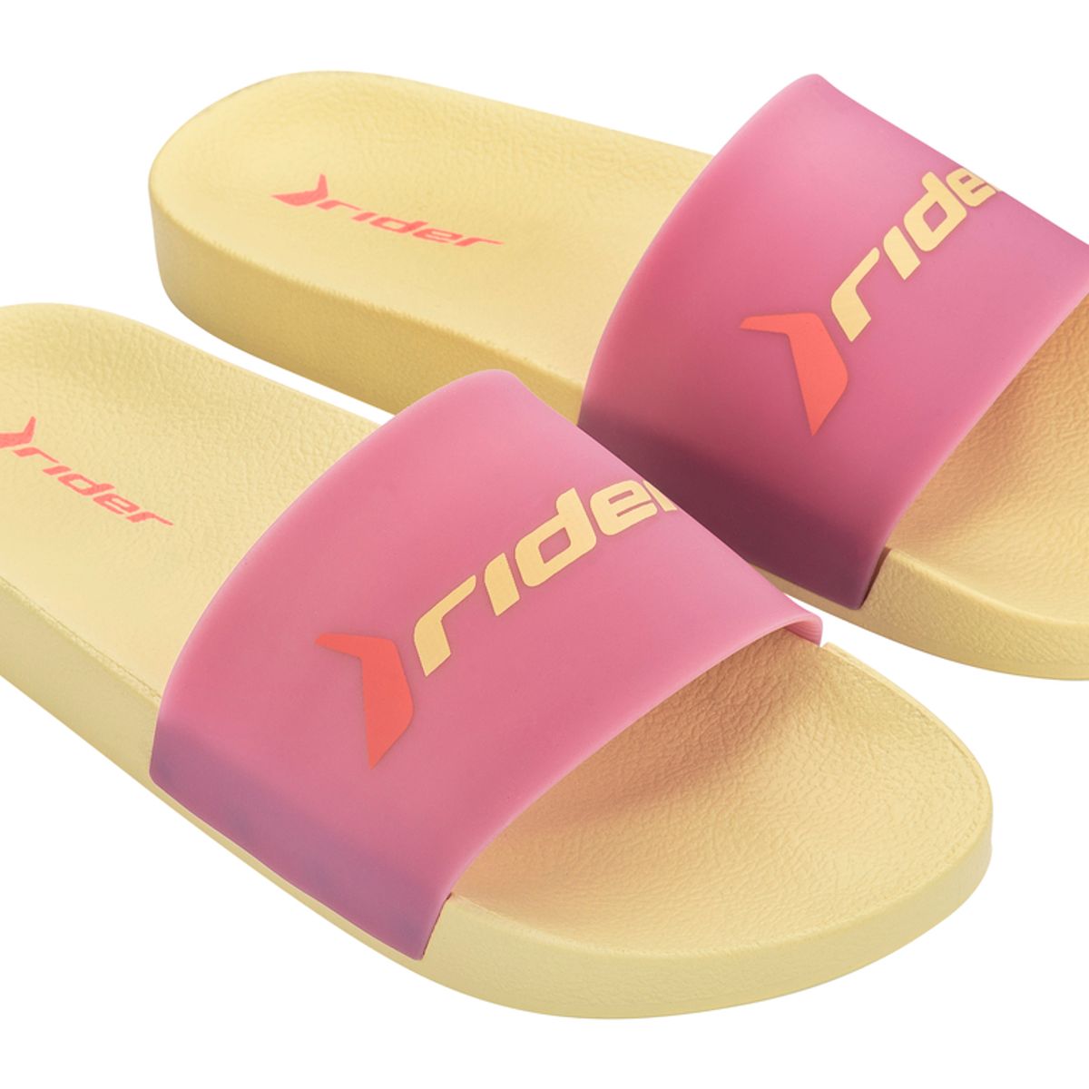RIDER - Sandalia Mujer Amarillo/Lila Full Basic Rider