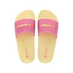 RIDER - Sandalia Mujer Amarillo/Lila Full Basic