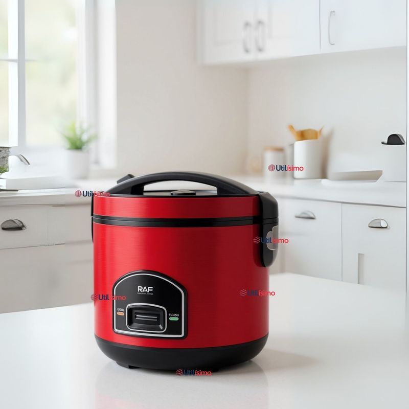UTILISIMO - Olla Arrocera Multifuncional Eléctrica 5 Litros 900W de Potencia
