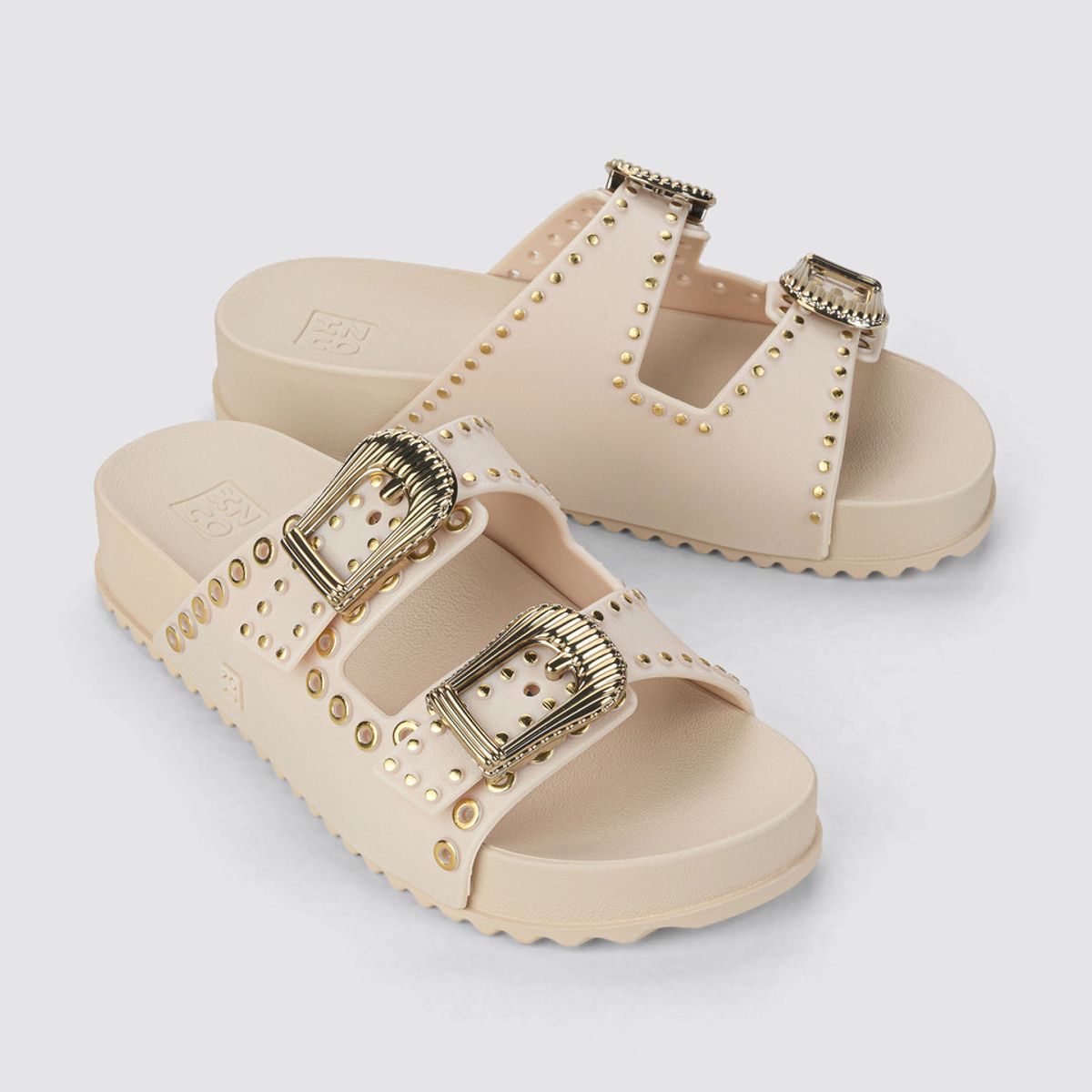 ZAXY - Sandalia Mujer Hueso Hold Ad Zaxy