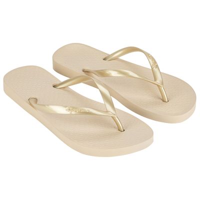 Imagen 2 del producto Sandalia Mujer Beige/Dorado Calssica