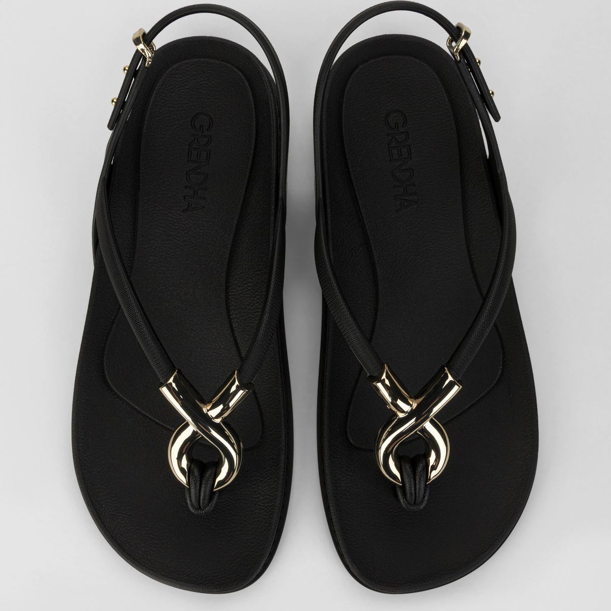 GRENDHA - Sandalia Mujer Negro Muse Grendha