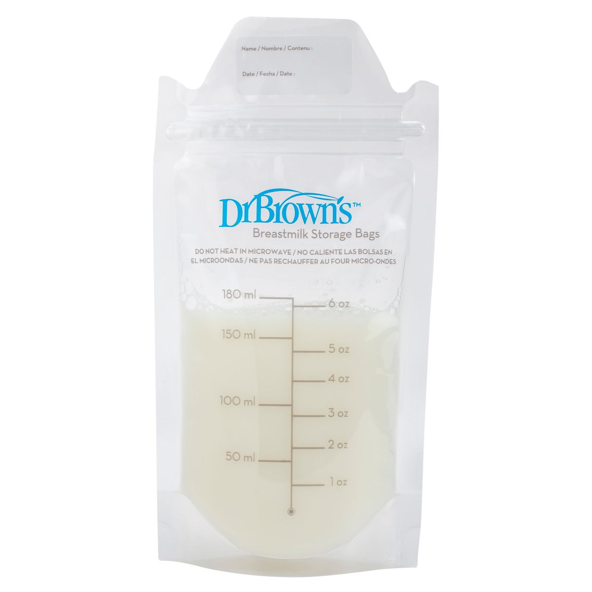DR BROWN'S - Bolsas De Leche Materna Dr Brown´s Alamcenamiento 180ml 25un