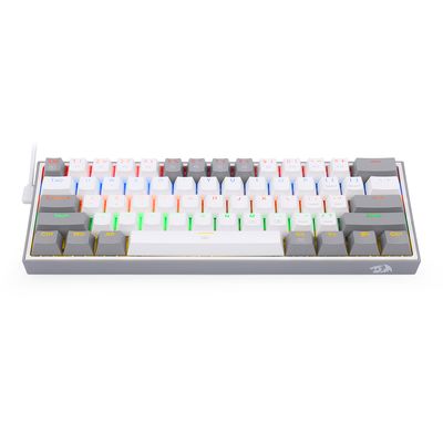 Imagen 2 del producto Teclado Gamer Fizz RGB K617-RGB White/Grey