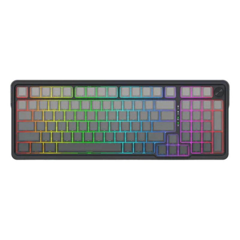 REDRAGON - Teclado Redragon Eisa MAX K686SP-RGB-MAX Gris