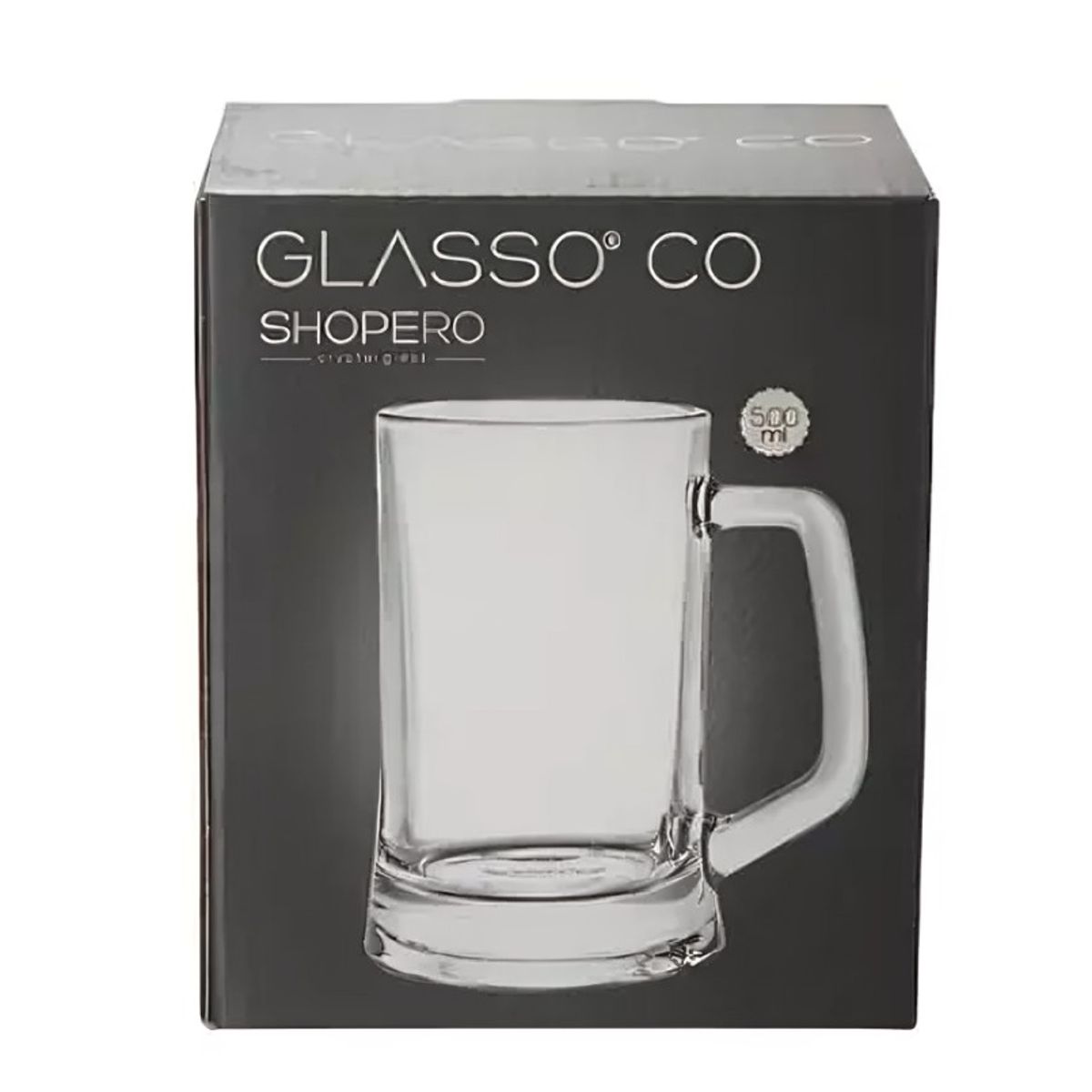GLASSO - SHOPERO JARRA PARA CERVEZA GLASSO