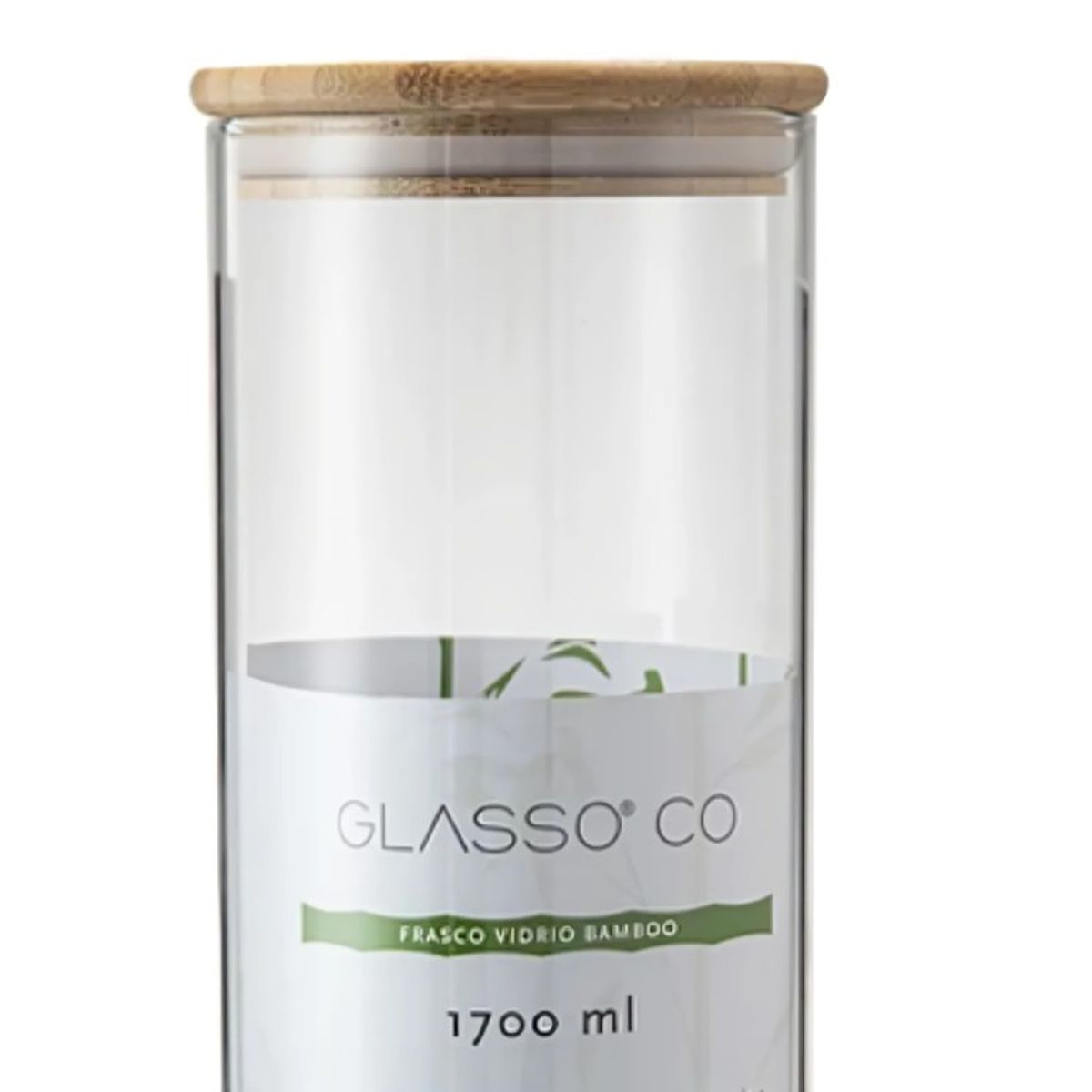 GLASSO - CONTENEDOR TAPA BAMBOO 17L