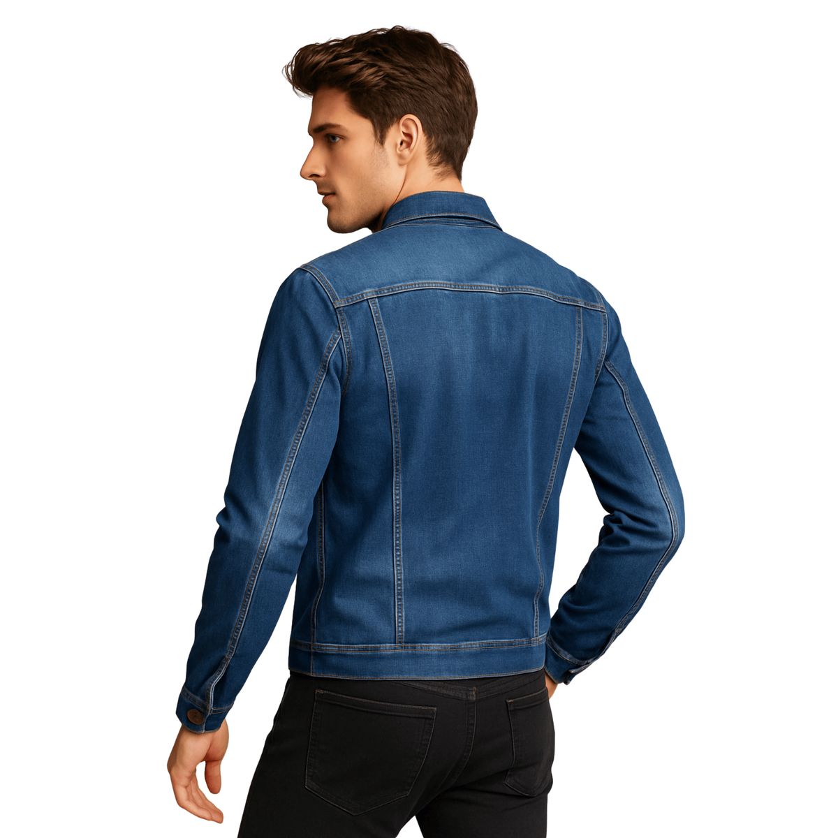 D'JOE - Chaqueta Mezclilla Colors Clasic Man Hombre