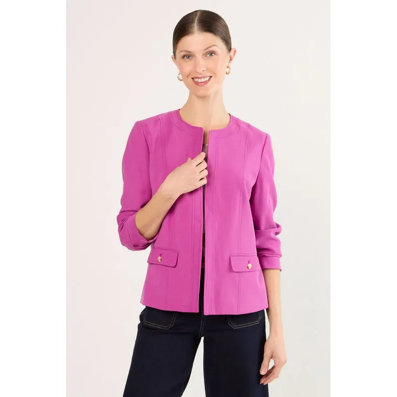 MA GRIFFE - Chaqueta Mujer Violeta Magriffe