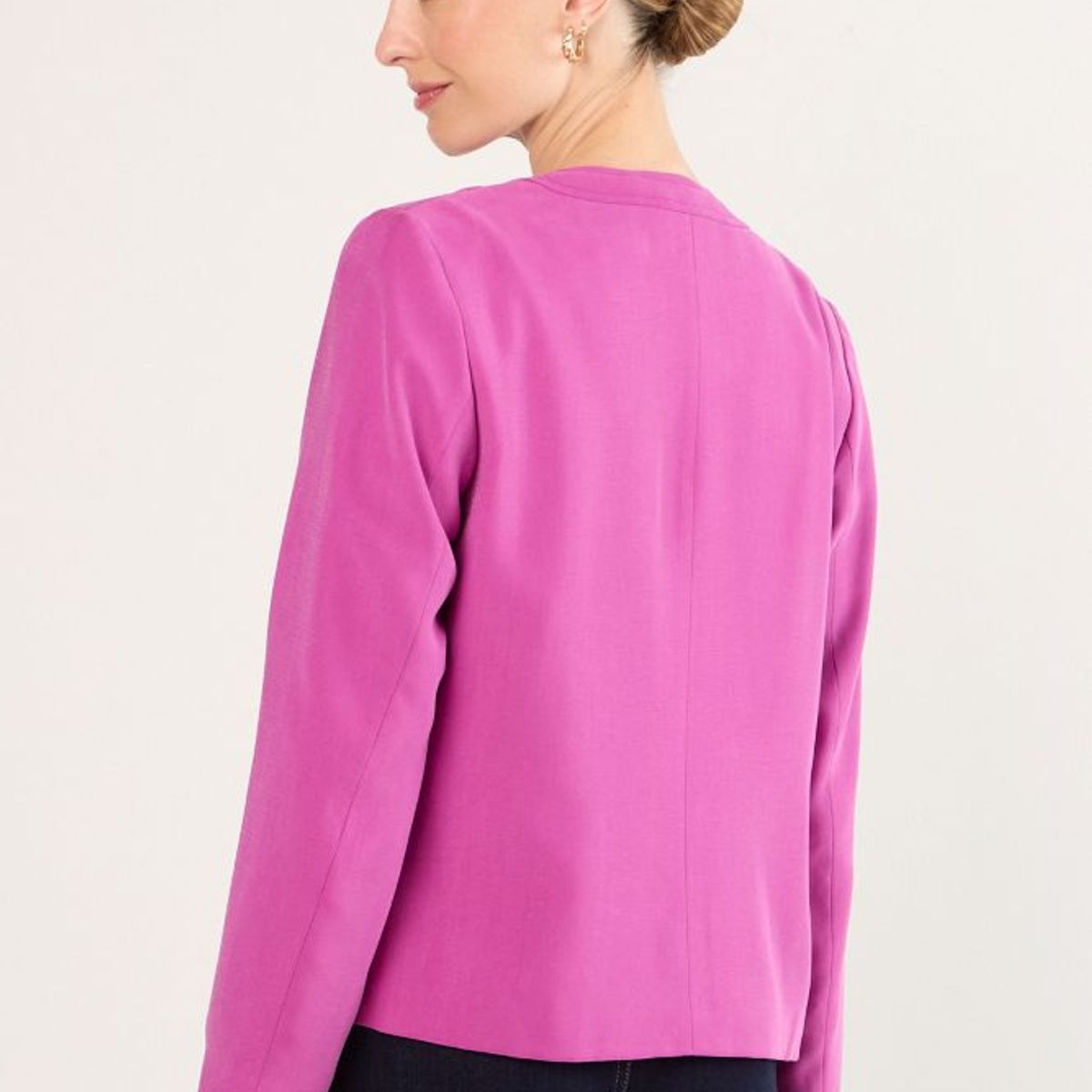 MA GRIFFE - Chaqueta Mujer Violeta Magriffe