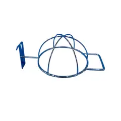 GENERICO - Pack 4 Gancho Para Jockeys Gorros Metal Para Malla Gms