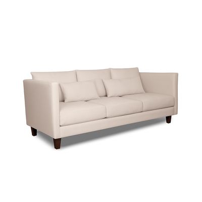 Imagen 2 del producto Sofá 3 Cuerpos Falk Beige Tela – Confort y Estilo para tu Hogar